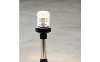 Anchor Light with Base White Boat Light with Adjustable Bracket Waterproof for Night Navigation