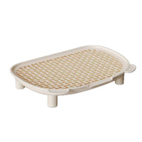 Double-Layer Cat Litter Mat with Sand Control Tray