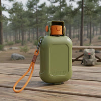 Doublefunction Portable Pet Water Bottle Lightweight Dog Water Bottle Bowl Leak Proof for Walking