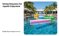 Inflatable Swimming PVC Hollow Water Float Portable Inflatable Pool Noodle for Adults, Beginners, Beach