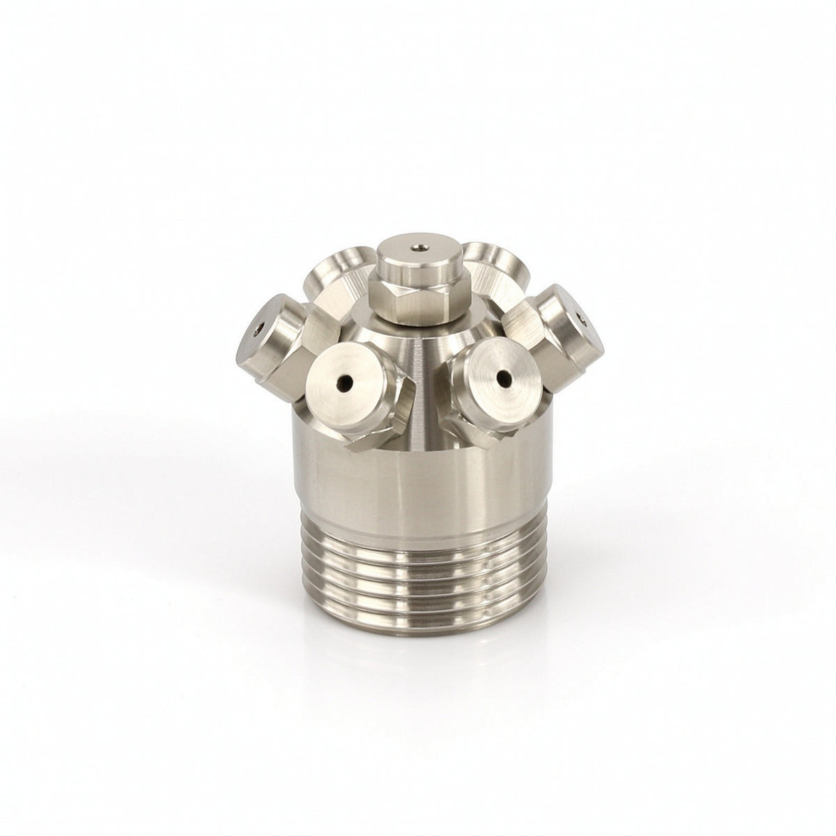 7-Hole Aerosolizing Nozzle Metal Nozzle with Seven Orifices High-Pressure for Dust Suppression