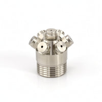 7-Hole Aerosolizing Nozzle Metal Nozzle with Seven Orifices High-Pressure for Dust Suppression