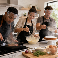 Anti-Fog Full Face Shield for Kitchen Cooking Oil Splash and Droplet Protection