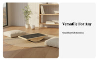Wooden Balance Board Improve Posture Anti-Slip Wobble Board Central Strength Instructor Low-Effect Exercise Fitness Equipment