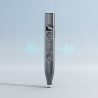 Wireless Presentation Device with Laser Pointer Portable Presentation Device with Laser Pointer Slim Pen Speaker Compact for Teachers, Presenters, Speakers, Classroom