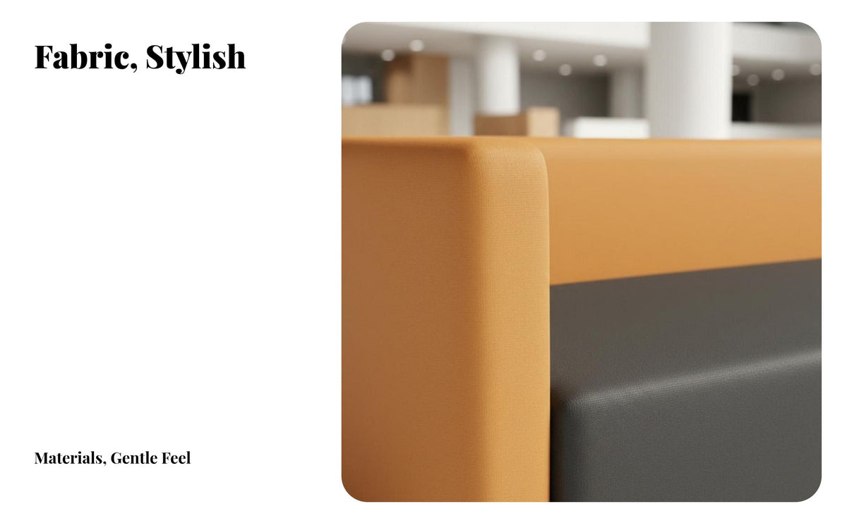 Modern Design Modular Block Sofa Easy to Clean Public Seating Color-Blocking Design Reception Bench Soft Upholstery for Students, Visitors, Office Workers, Lobby, Library, Lounge Area, Family Room