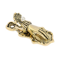 Hand Shaped Journal Clip Ornate Drop-Shaped Paperclip Shiny Clips for Scrapbooking