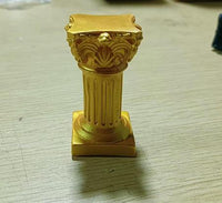 北欧复古罗马柱烛台底座柱子拍照道具背景家居桌面装饰品摆件静物