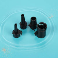 4 Pieces Inflatable Boat Adapter Valve High Strength Universal Pump Nozzle Kit for Water Sports, Outdoor