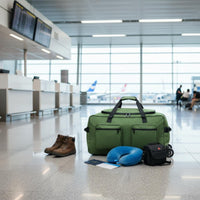 Large Rolling Duffel Bag Foldable Design Extra Large Trolley Bag Heavy Duty Wheeled Travel Backpack for Moving, Camping