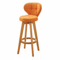 Modern Minimalist Design Upholstered Wooden Frame Chair Italian-Inspired design Upholstered Side Chair Light Luxury Feel Dining Seating Soft Padded Seat for Homeowners, Interior Decorators, Restaurant Owners, Kitchen, Living Room, Cafe