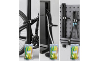 Ratcheting Adjustable Strap with Cable Ties Heavy-Duty Ratchet Strap Flexible Fastener Locking for Garage
