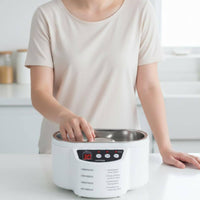 Household Vibrational Cleaner Accelerated-Wave Vibration Vibrational Cleaner Machine Compact & Portable Jewelry Cleaning Machine for Jewelers