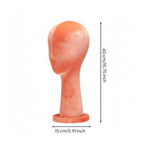 Velvet Mannequin Head Stable Velvet Mannequin Head Stand Lightweight for Shop Owners, Boutique Sellers, Photo Photography