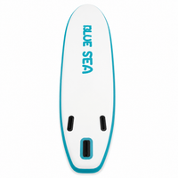 Inflatable Stand Up Paddle Board Portable Package 76cm Wide Stable for Beginners