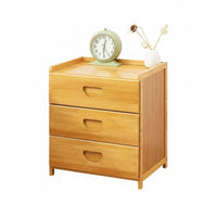 With Drawers 2-Drawer End Table Large Capacity Nightstand Retro Design Bedside Cabinet Ample Storage for Apartment Dwellers, Students, Homeowners, Guest Room, College Dorm, Entryway, Closet