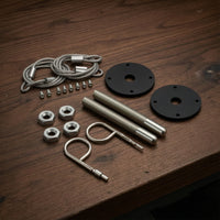 Hood Pin Kit Rust Resistant Car Accessory Secure for Tuners