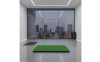 Golf Hitting Mat Flat Golf Practice Mat Rectangular Sports Training Gear