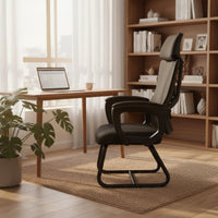 Reclines up to 135 Degrees Office Napping Chair Adjustable Support Ergonomic Reclining Chair for Gamers, Students, Study Room