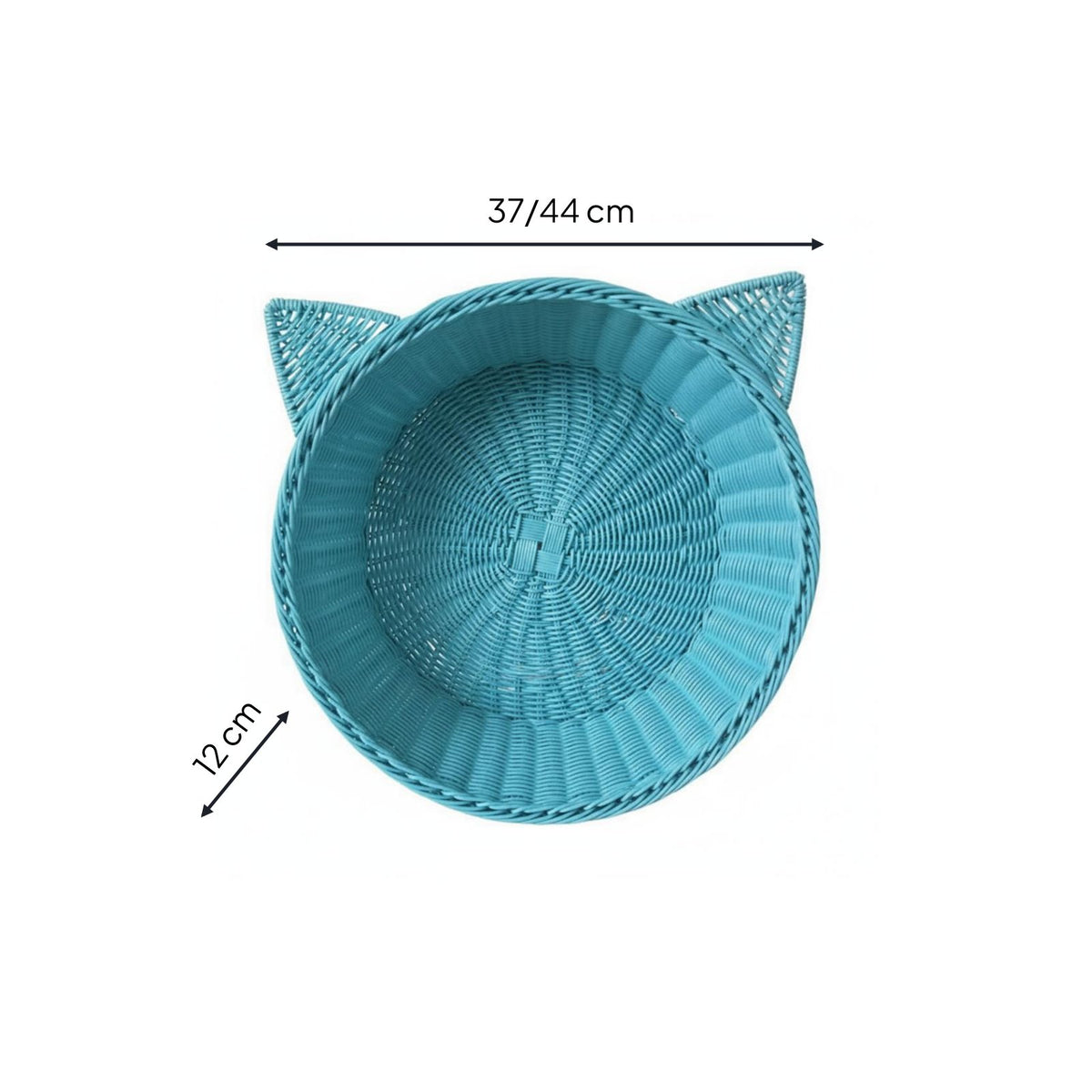 Breathable Feline Nest Year-Round Woven Feline Bed Lightweight for Small Dogs