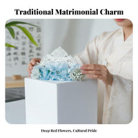 Ancient Design Bridal Headpiece Authentic Oriental Elegance Chinese Design Hair Crown Traditional Attire Hair Adornment
