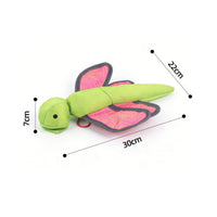 Outdoor Play Squeaky Dog Launcher Toy Long-Lasting Oxford Cloth Dog Fetch Launcher Slobber-Slobber-Resistant Pickup Interactive Fetch Toy Launches 3x Farther for Dogs, Yard, Park