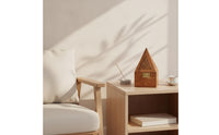 Incense Burner Box Pyramid Incense Box with Drawer Tabletop Decorative for Meditation, Tea Room