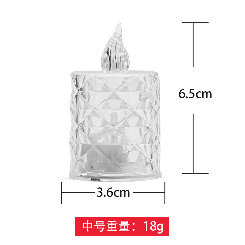 led氛围灯迷你电子蜡烛灯 生日布置求婚表白气氛灯户外灯具引路灯