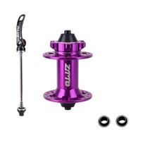 Bike Front Hub with Bearings Sealed Bearing Bike Multiple Speed Front Hub Axle Lightweight for Cyclists
