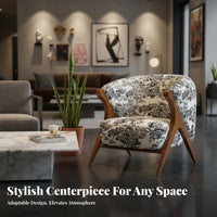 3 Pieces Japanese rustic aesthetic typePiece cafe Set Vintage Design Curved Wood Frame Armchair and Table Designer Look Conversation Group Minimalist look for Interior Designers, Cafe Owners, Hotel Managers, Reception Area, Living Room, Balcony, Porch