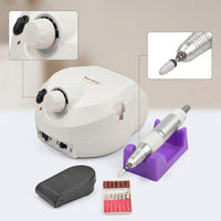 Nail Drill with Foot Pedal Professional Electric Nail Drill Machine Appliance Rotary Versatile for Beauty Students, Salons