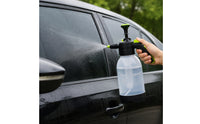 Hand-Held Pressurized Spray Bottle Clear Pump Sprayer Fine Mist Spray Bottle with Pump Heavy-Duty for Car Detailers, Automotive Cleaning, Window Tinting