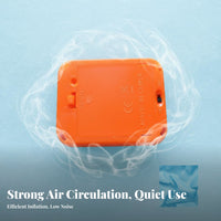 Portable Inflatable Costume Fan Strong Wind USB Powered Costume Blower for Mascot Performers, Party Goers, Cosplay Events, Halloween