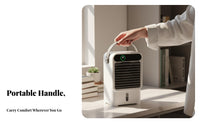USB Air Cooler Fan Humidifier Three Speeds Timer for Workspace