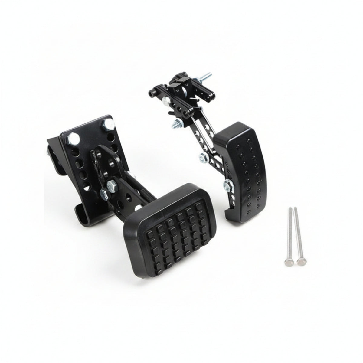 Mounting Hardware Adjustable Pedal Extender Perforated Aluminum Pedal Extender