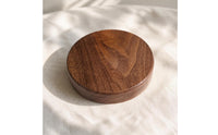 Premium Solid Walnut Display Base Minimalist Walnut Display Base Modern Wooden Pedestal Simple for Collectors