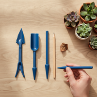 Succulent Plant Seedling Transplanter Tool Set for Potting and Soil Loosening