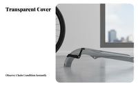 L-Type Chain Cover Long-Lasting Construction 7-Shape Chain Guard Drivetrain Protector Easy Installation Universal Fit