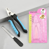 Nail Clippers with a Built-in Nail File for Dog Grooming, Stainless Steel Clippers for Poodles, Cat Nail Clippers to Avoid Over-Cutting