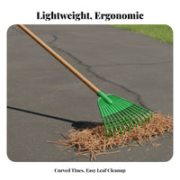 Manure Scraper Rake Versatile Plastic Foliage Rake Gardening Tool Wide Head Efficient Cleaning for Farmers