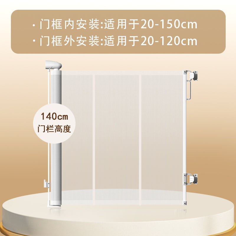 免打孔宠物围栏伸缩门栏室内家用防猫防护栏狗狗栅栏隔离门