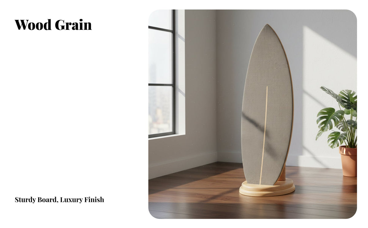 Simulates Surfing Wooden Balance Board Sturdy Wood Construction Balance Board with Roller Versatile Use Indoor Wave Coach High Load Capacity for Snowboarders, Surfers, Athletes, Mind-Body Practice Practice, Home Gym