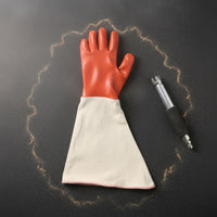 Thickened Replacement Sandblast Glove Long-Lasting Sandblasting Gloves Neoprene Anti Slip Blasting Gloves for Workers