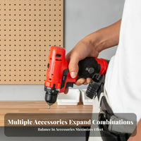 Molded Plastic Electric Drill Carrier Contoured Body Drill Strap Carrier