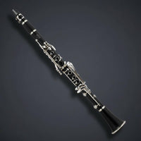 B Flat Clarinet Nickel-Plated Black Clarinet Band Instrument Lightweight Professional Sound