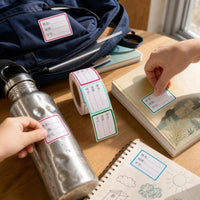 Waterproof Name Labels for Kids - School & Kindergarten Supplies