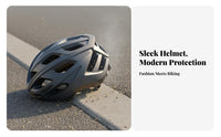 Cycling Helmet Integrally-Molded Asphalt Bike Helmet Head Protection Breathable Safeguarding Gear Collision Resistant for Men