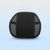 Ergonomic Support Cushion Breathable Back Support Cushion Soft Pillow with Straps Long-Lasting for Commuters