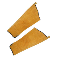 Leather Soldering Sleeves Suede Soldering Arm Sleeves Long Adjustable for Welders, Metalwork, Workshop