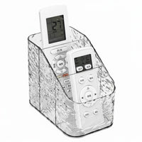 Multi-Compartment Tissue Box Holder Multiple Compartments for Families, Parents